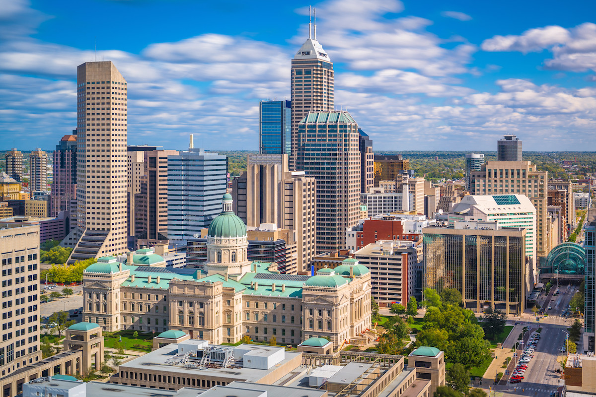 Downtown Indianapolis, Indiana