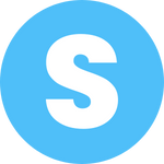 blue S icon
